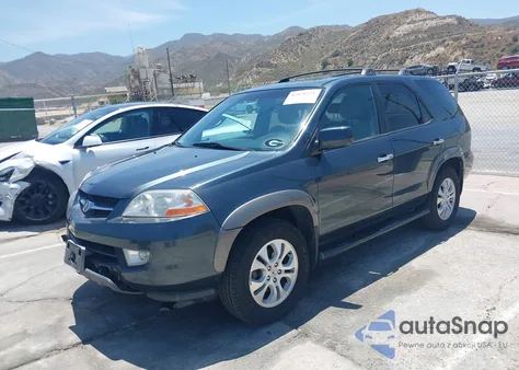 2003 Acura Mdx from USA, damaged, VIN 2HNYD18873H540480